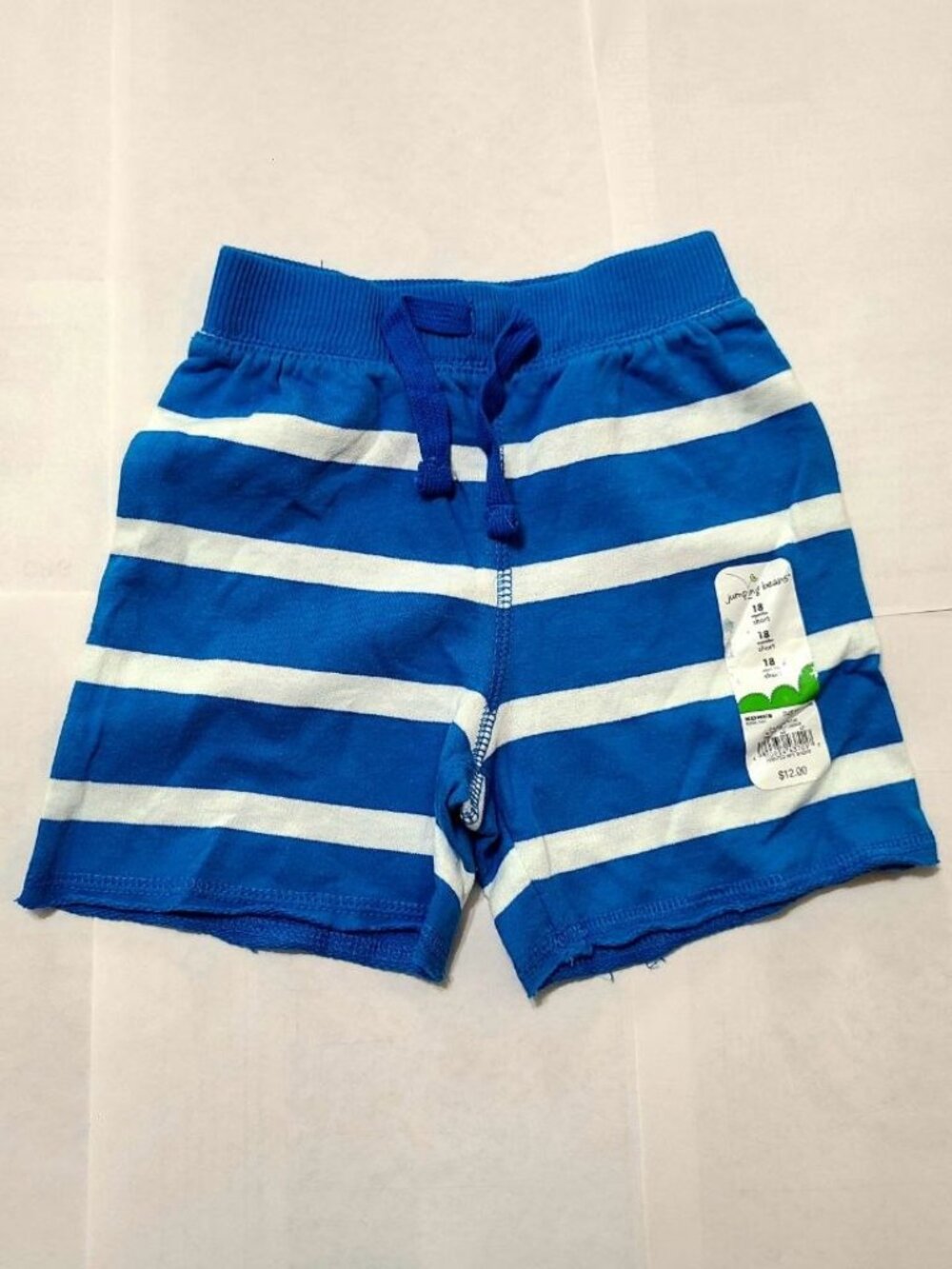18M Blue Striped Shorts